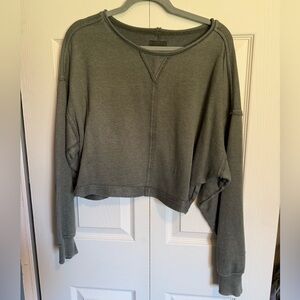 Aerie Cropped Sweatshirt